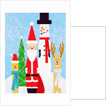 Christmas Figures by Anonymous