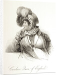 Portrait of Queen Caroline of England by Anonymous