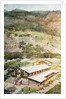 Lipton Tea Drying Building on Plantation in Sri Lanka by Anonymous