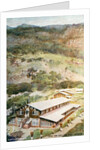 Lipton Tea Drying Building on Plantation in Sri Lanka by Anonymous