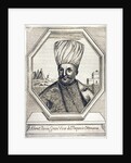 Portrait of Humbaraci Ahmet Pasa by Anonymous