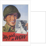 My Girl's a WOW Poster by Adolph Treidler