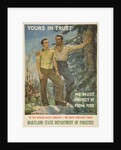 Yours In Trust Poster by James Montgomery Flagg