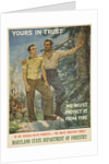 Yours In Trust Poster by James Montgomery Flagg