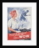 She's a WOW Poster by Adolph Treidler