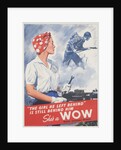 She's a WOW Poster by Adolph Treidler
