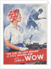 She's a WOW Poster by Adolph Treidler