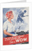 She's a WOW Poster by Adolph Treidler