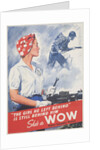 She's a WOW Poster by Adolph Treidler
