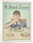 A Good Dinner Poster by Anonymous
