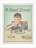 A Good Dinner Poster by Anonymous