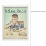 A Good Dinner Poster by Anonymous