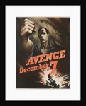Avenge December 7 Poster by Bernard Perlin
