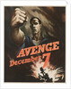 Avenge December 7 Poster by Bernard Perlin