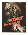 Avenge December 7 Poster by Bernard Perlin
