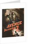 Avenge December 7 Poster by Bernard Perlin