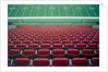 Empty seats in stadium by Anonymous