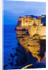 Bonifacio High Town on Limestone Cliff by Anonymous