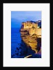 Bonifacio High Town on Limestone Cliff by Anonymous
