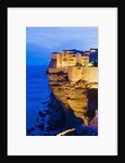 Bonifacio High Town on Limestone Cliff by Anonymous