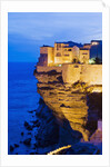 Bonifacio High Town on Limestone Cliff by Anonymous