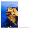 Bonifacio High Town on Limestone Cliff by Anonymous