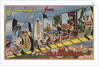 Greetings from Los Angeles California Postcard by Anonymous