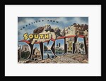 Greetings from South Dakota Postcard by Anonymous