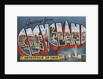 Greetings from Cleveland Postcard by Anonymous