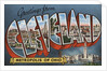 Greetings from Cleveland Postcard by Anonymous