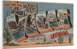 Greetings from Las Vegas Nevada Postcard by Anonymous
