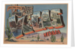 Greetings from Las Vegas Nevada Postcard by Anonymous