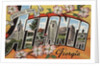 Greetings from Atlanta Georgia Postcard by Anonymous