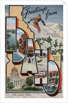 Greetings from Idaho Postcard by Anonymous