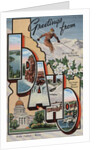Greetings from Idaho Postcard by Anonymous