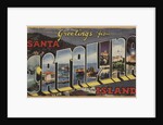 Greetings from Santa Catalina Island Postcard by Anonymous