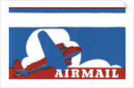 Airmail Mailing Label by Anonymous