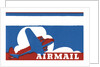 Airmail Mailing Label by Anonymous