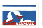 Airmail Mailing Label by Anonymous