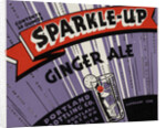 Sparkle-Up Ginger Ale Label by Anonymous