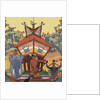 Magazine Illustration of Malay Children in Sumatra by Holling