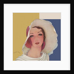 Magazine Illustration of Woman Wearing Hat by Dynevor Rhys