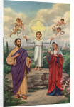 Calendar Illustration of the Holy Family by Anonymous