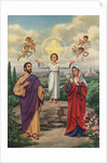 Calendar Illustration of the Holy Family by Anonymous