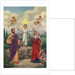 Calendar Illustration of the Holy Family by Anonymous