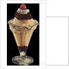 Die-Cut Scrap of Ice Cream Sundae by Anonymous