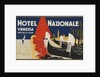 Hotel Nazionale Venezia Luggage Label by Anonymous