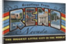 Greetings from Reno Nevada Postcard by Anonymous