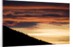 Sunset Above Tenakee Inlet in Alaska by Anonymous