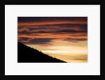 Sunset Above Tenakee Inlet in Alaska by Anonymous